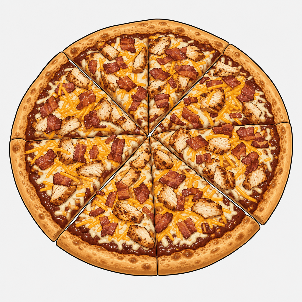 Domino's Memphis BBQ Chicken Pizza