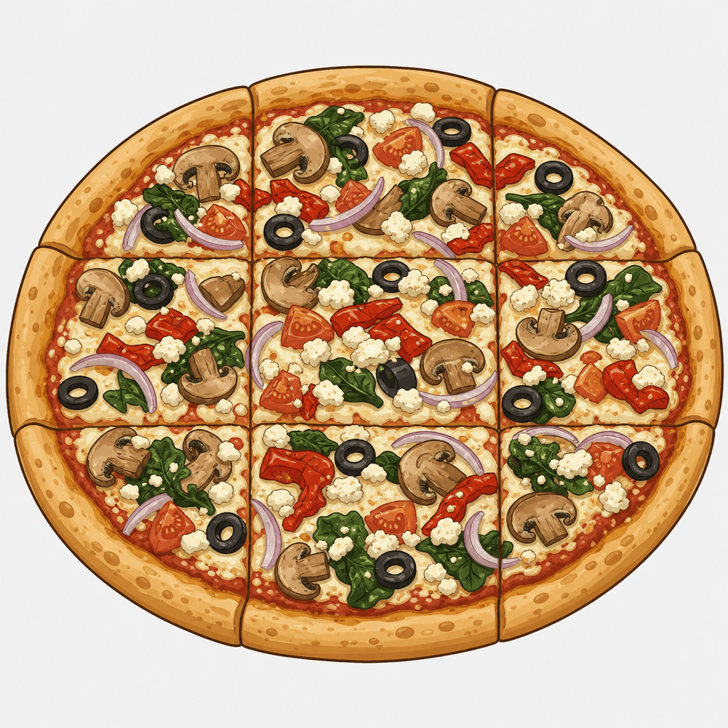 Domino's Pacific Veggie Pizza