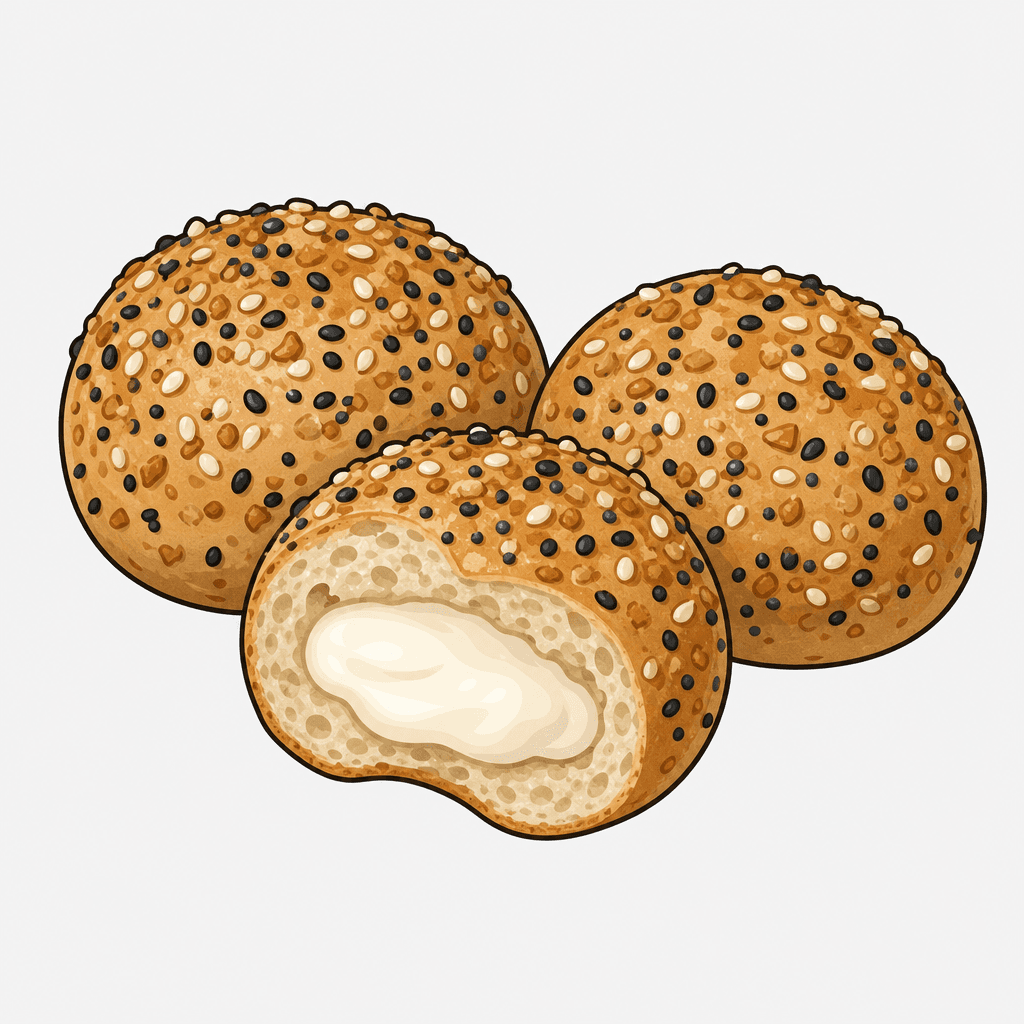 Dunkin' Stuffed Bagel Minis (Everything)