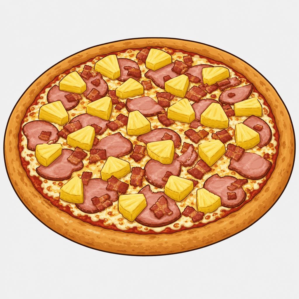 Papa John's Super Hawaiian Pizza