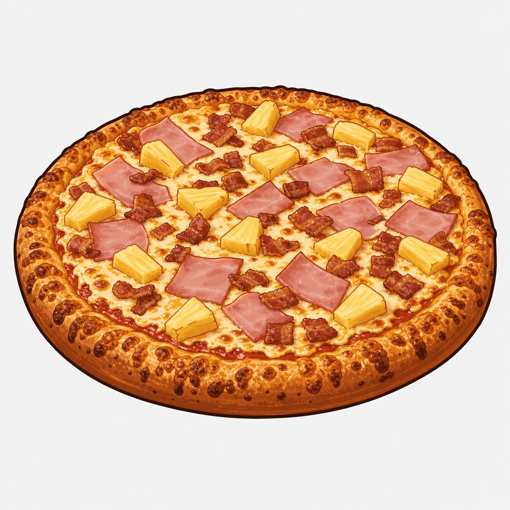 Pizza Hut Hawaiian Luau Pizza