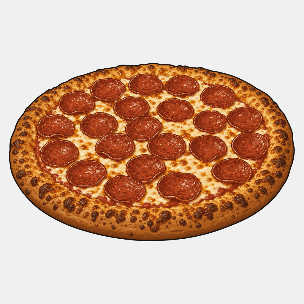 Pizza Hut Pepperoni Pizza