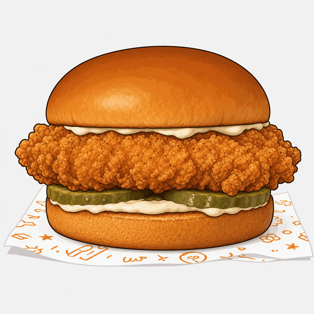 Popeyes' Classic Chicken Sandwich