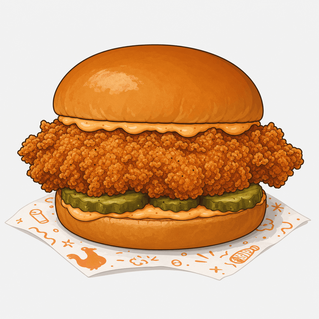 Popeyes' Spicy Chicken Sandwich